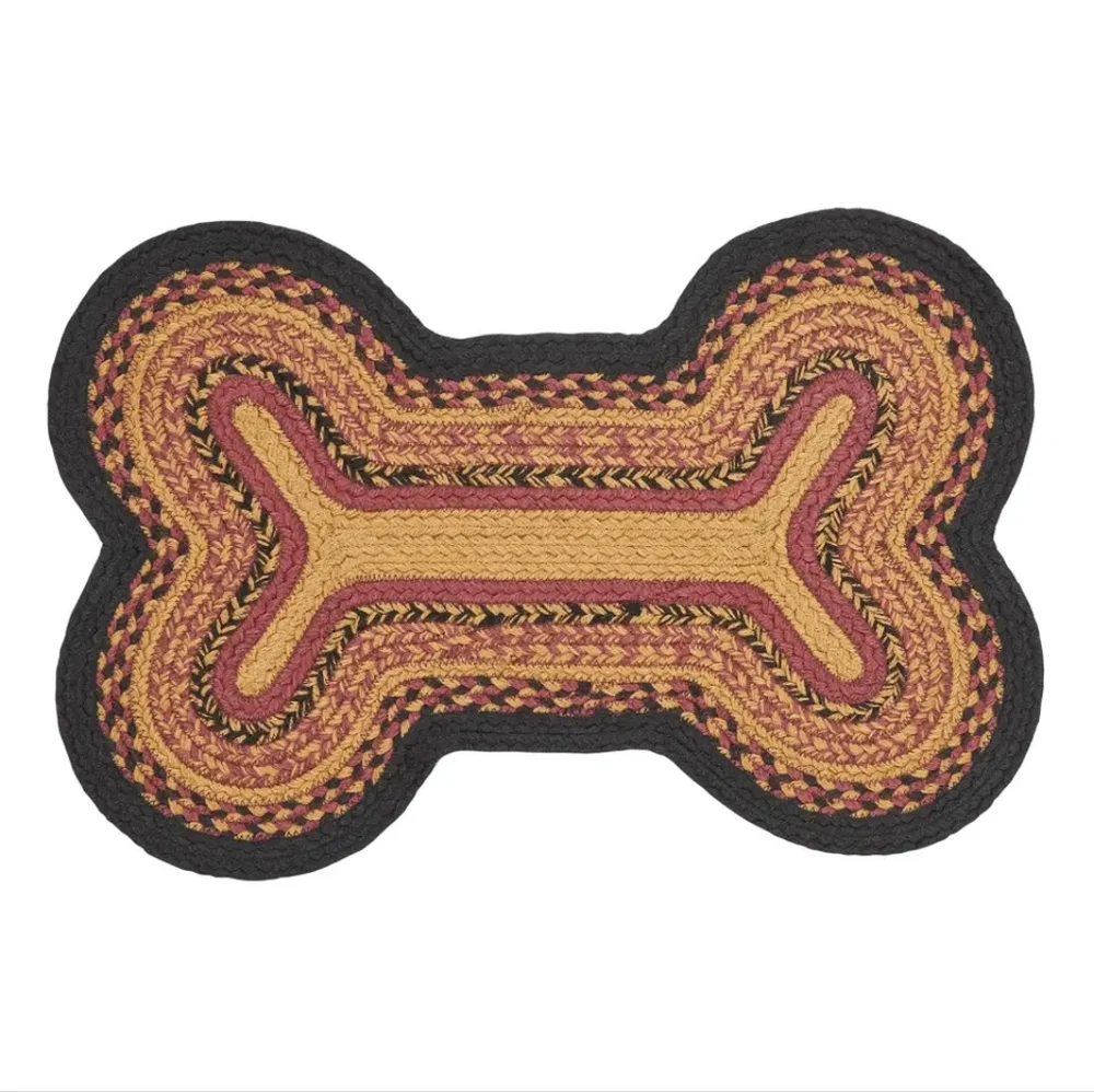 Heritage Farms Indoor/Outdoor Small Bone Rug 11.5x17.5